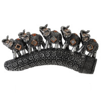 Фигурка декоративная "Слоны", L22 W5 H10,5 см