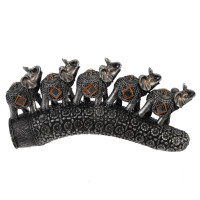 Фигурка декоративная "Слоны", L22 W5 H10,5 см