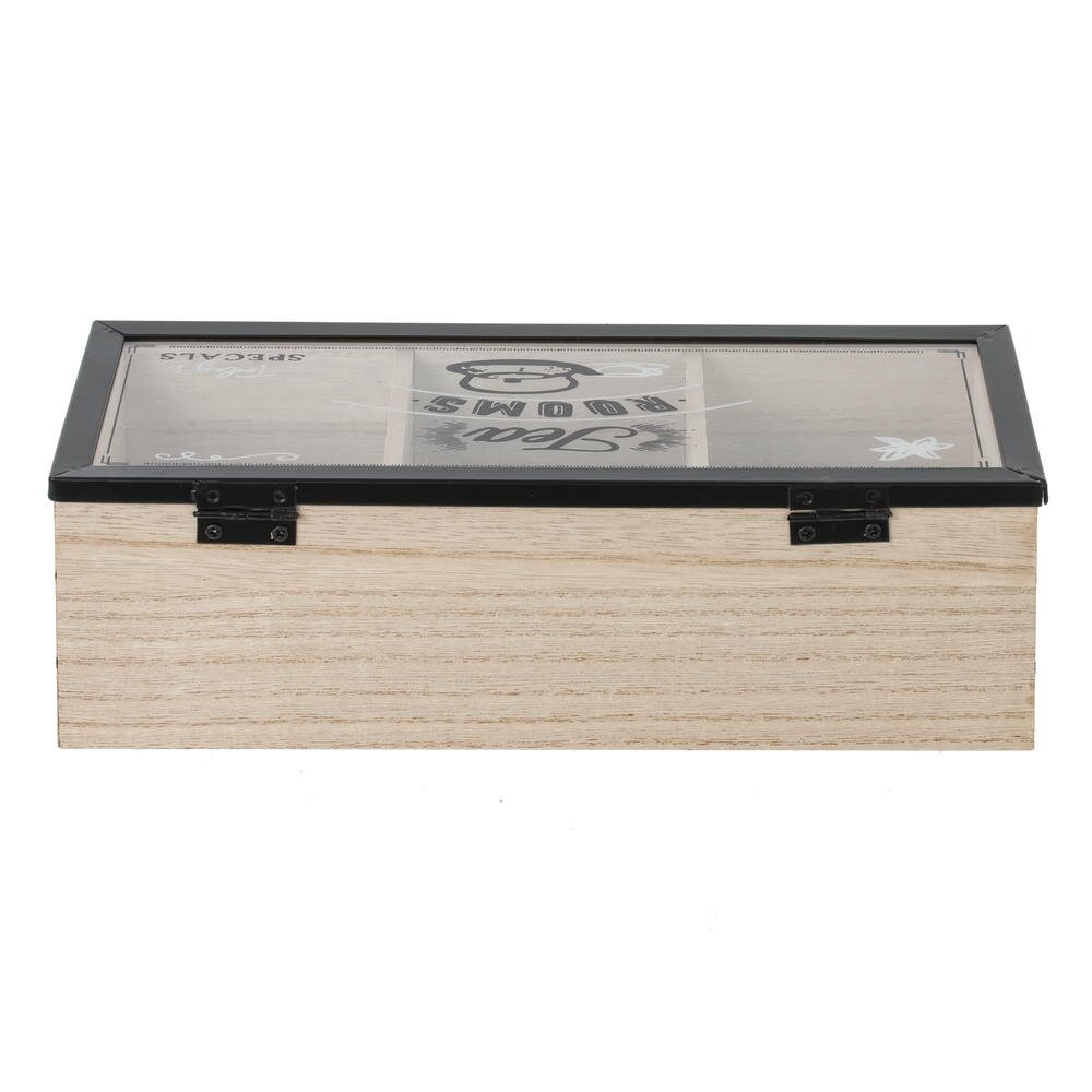 Шкатулка для чайных пакетиков, L24 W10,5 H7,5 см