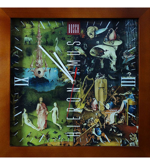 SLT- 78 Часы настенные винтажные "HIERONYMUS BOSCH"