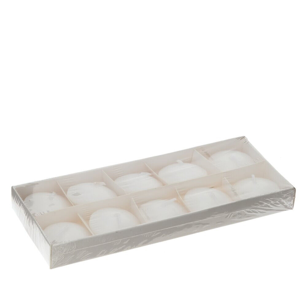 Набор из 10-ти свечей, D3,5 см,L7,5 W19 H2 см