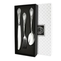 Набор столовый "Классика" с чернением 3 предмета