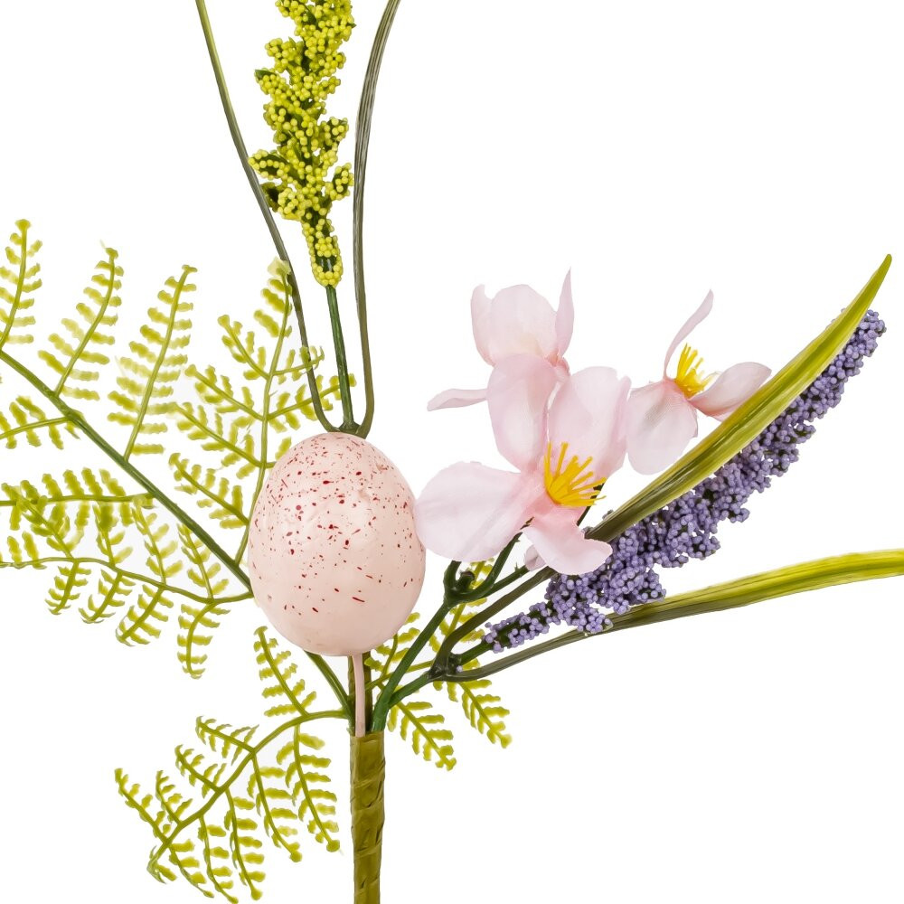 Ветка искусственная "Пасхальная", L8 W6 H33 см