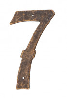 Латунная цифра "7"