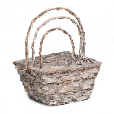 Набор плетеных корзин "Катерина"        