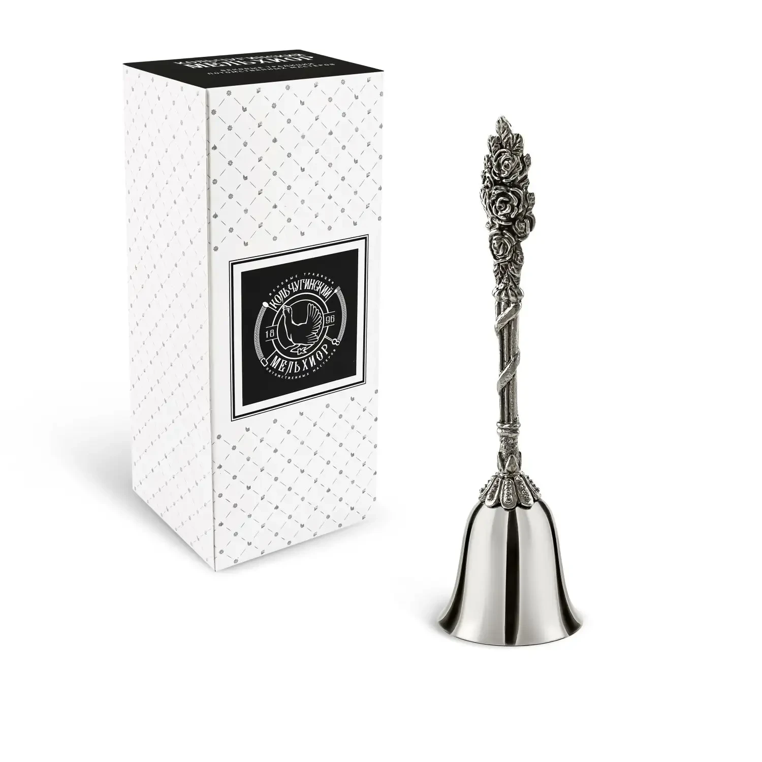 Колокольчик "Розалия" никелированный Колокольчик "Розалия" никелированный