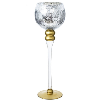 Подсвечник, набор из 3-х шт, L35 W12 H40 см