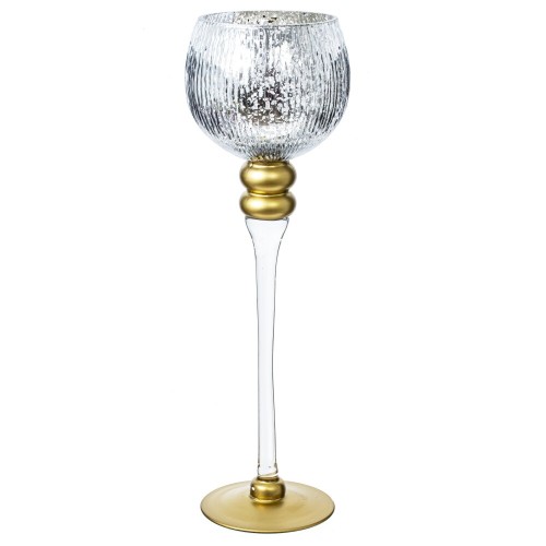 Подсвечник, набор из 3-х шт, L35 W12 H40 см