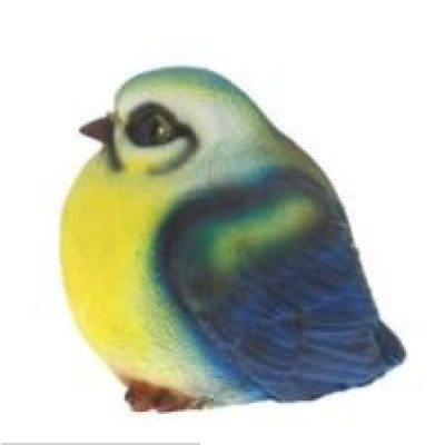 Декоративная садовая фигурка "Синичка нахохлилась"                  