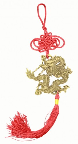 Интерьерная подвеска "Golden Dragon" 10 шт. Интерьерная подвеска "Golden Dragon" 10 шт.