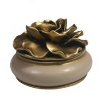 Шкатулка "Золотая роза"    