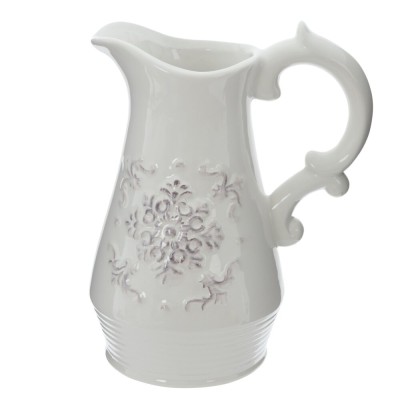 Кувшин из фарфора 1 литр, L17 W12 H22 см