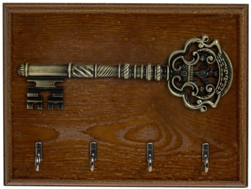 Настенная ключница "Золотой ключик"