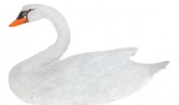 Декоративная садовая фигурка "Лебедь" №1