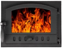 Герметичная топочная дверка со стеклом "Уют"             