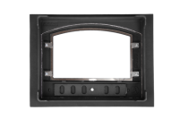 Герметичная топочная дверка со стеклом "Уют"             