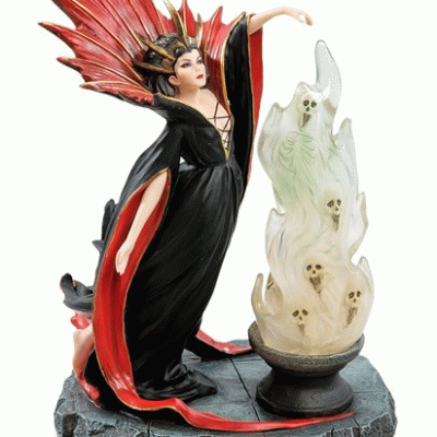 Статуэтка  с подсветкой "Осуждение» (Мелани Делон)