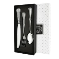 Набор столовый "№11" с чернением 3 предмета