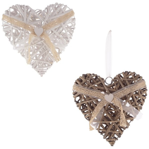 Изделие декоративное "Сердце", L25 W5 H25 см, 2в.