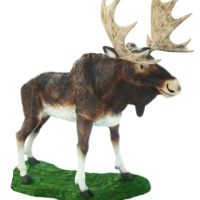 Декоративная садовая фигурка "Могучий лось"