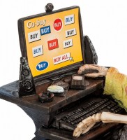 Статуэтка "Заядлый шопоголик"