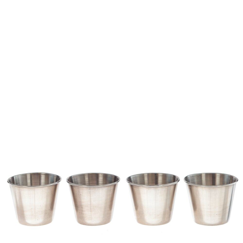 Набор из 4-х стопок в чехле, 50 мл, L5,5 W5,5 H7,5 см