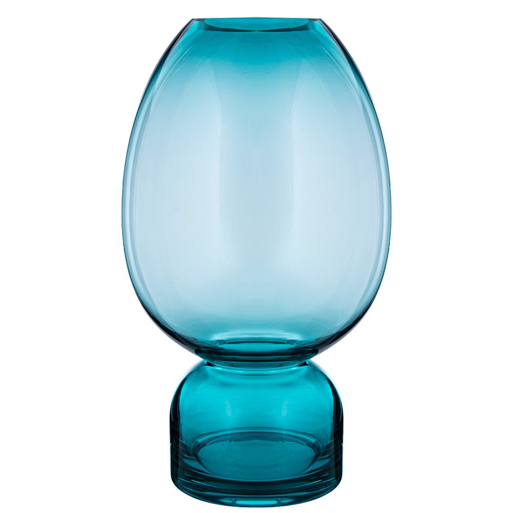 ВАЗА "D'ARTE" BLUE 16*16*28.5 CM