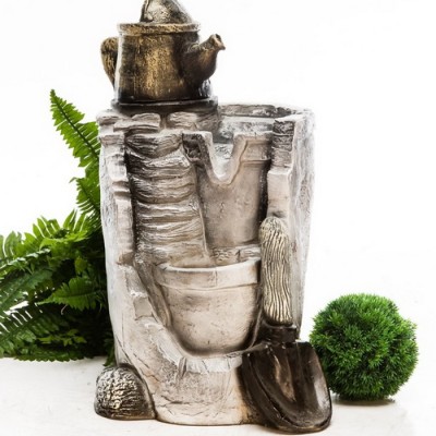 Декоративный фонтан для сада "Лейка"