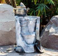 Декоративный фонтан для сада "Лейка" 