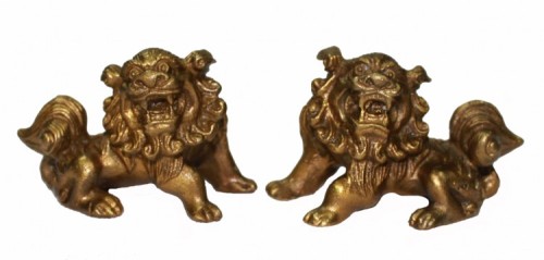 Интерьерная статуэтка "Heaven Lions"          
