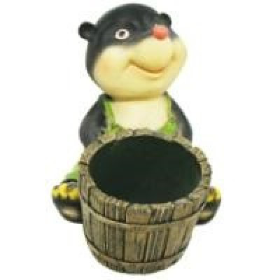 Садовое кашпо "Крот-мальчик" 