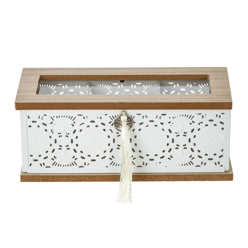 Шкатулка для чайных пакетиков, L22 W8,5 H9 см