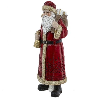 Фигурка декоративная "Дед Мороз", L12 W11 H29 см Фигурка декоративная "Дед Мороз", L12 W11 H29 см