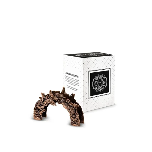 Салфетница "Бабочки" медная черненая Салфетница "Бабочки" медная черненая