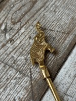 «Слон» латунь резная полированная