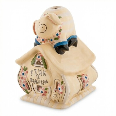 BS-149 Подсвечник "Домик красавицы Хрюши"