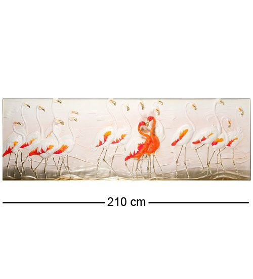 ART-112 Панно "Долина фламинго"