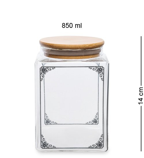 GS- 05 Банка для сыпучих "Антураж" 850мл