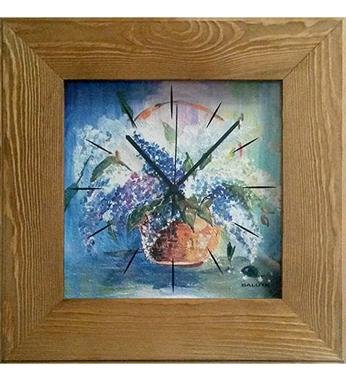 SLT- 89 Часы настенные "CANVAS LILAC"