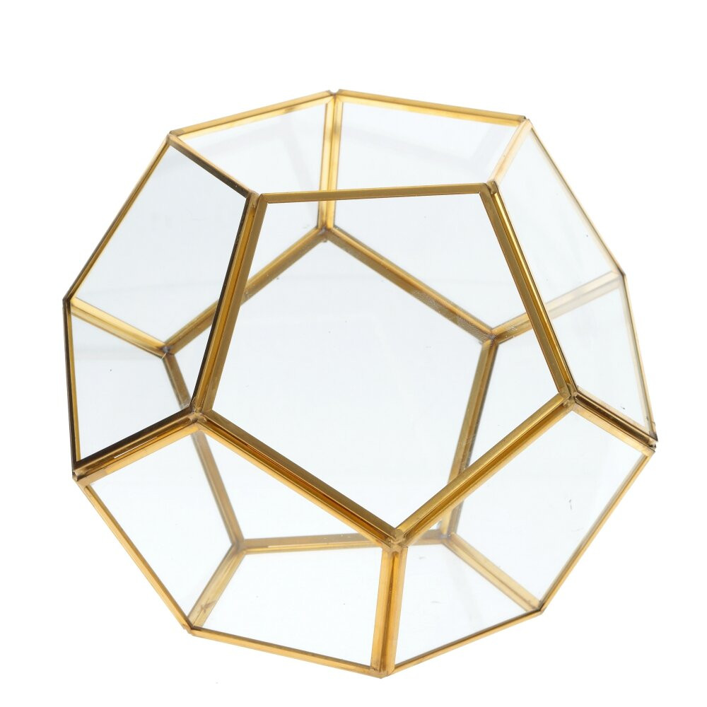 Ваза для искусственных цветов, L18 W18 H16 см