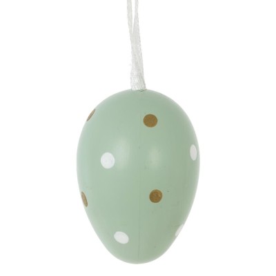 Набор из 12-ти изделий декоративных подвесных "Яйцо" (4*6), L4,5 W4,5 H6,5 см