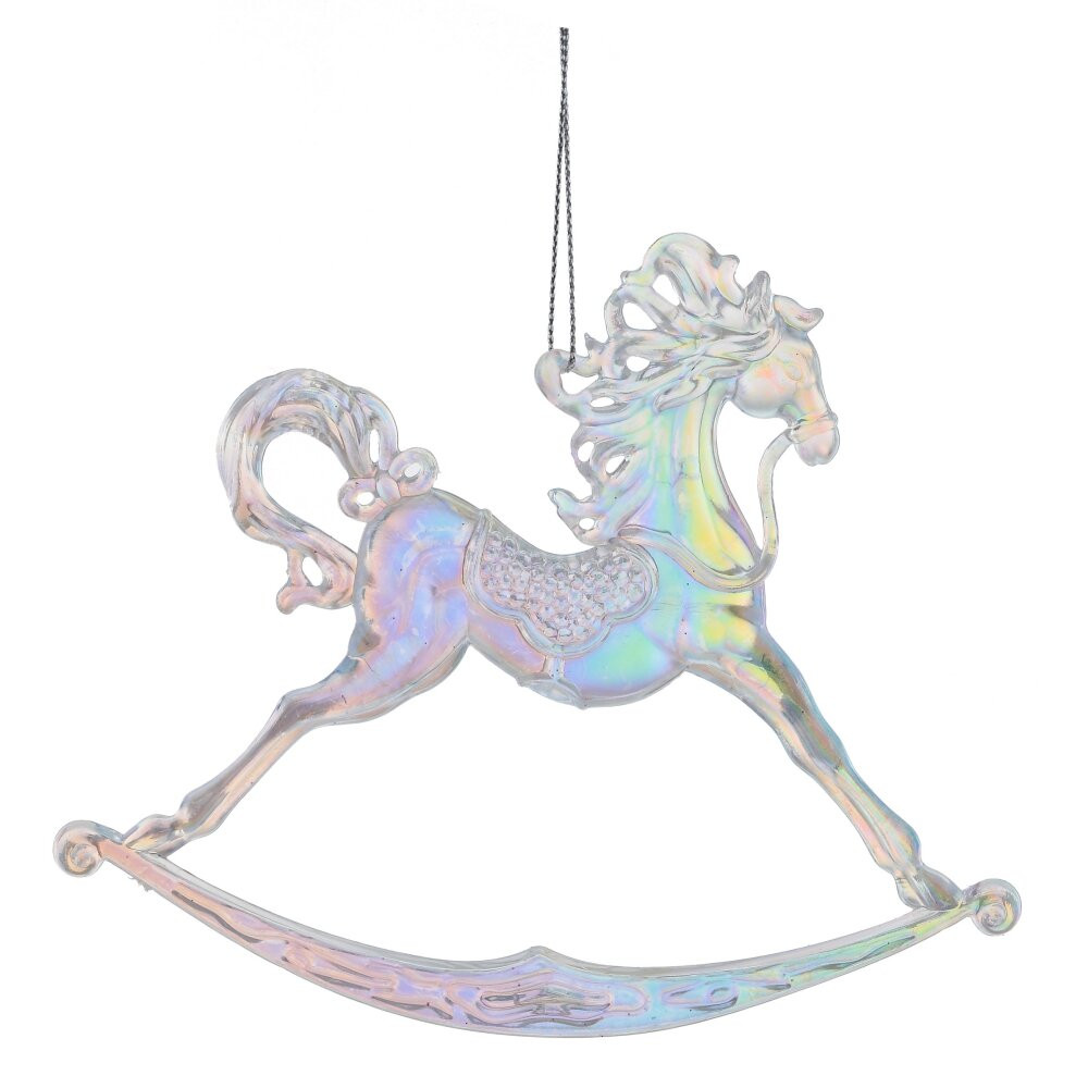 Украшение новогоднее   "Лошадка", L14,5 W1 H12 см