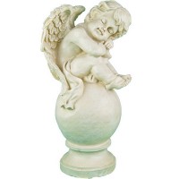 Декоративная фигурка "Ангел спящий на шаре"