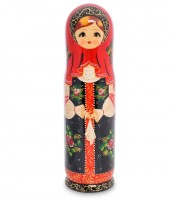 Футляр для бутылки "Расписная матрешка"