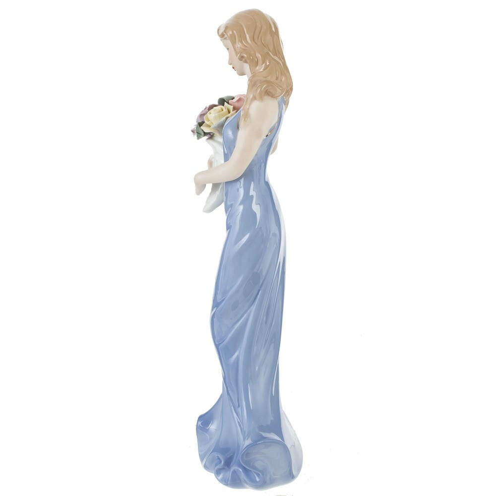 Фигурка декоративная "Девушка", L10 W7 H28 см