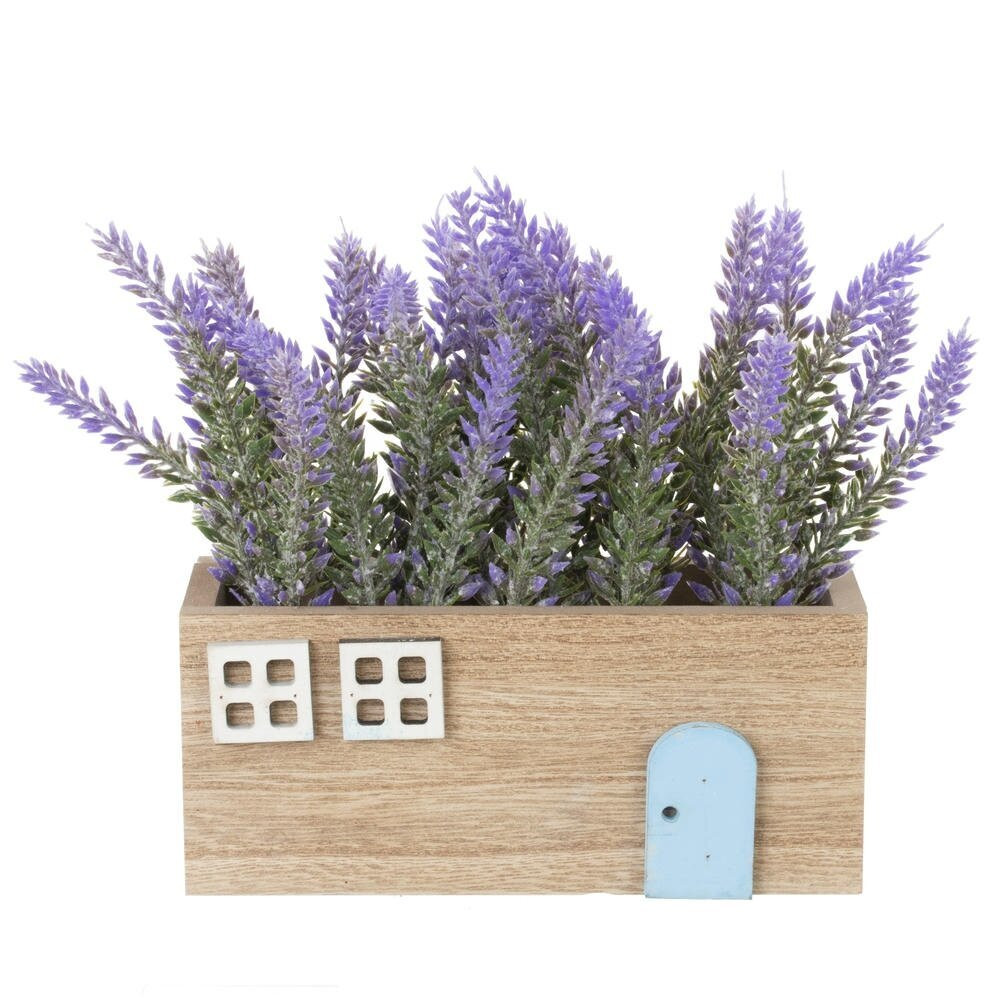 Цветочная композиция "Лаванда", L17 W6 H17,5 см