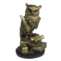 Статуэтка "Ученый филин" 