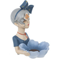 Фигурка декоративная "Девочка", L20 W22 H33 см