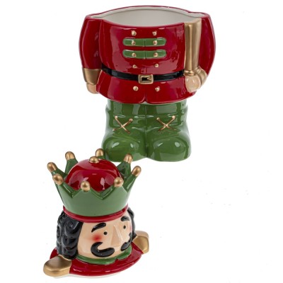 Конфетница "Щелкунчик", 1500 мл, L18 W14 H33 см