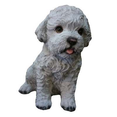 Декоративная садовая фигурка "Щенок дразнится"